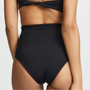 MARA HOFFMAN - Black High-Waisted Bikini Bottom - NWT